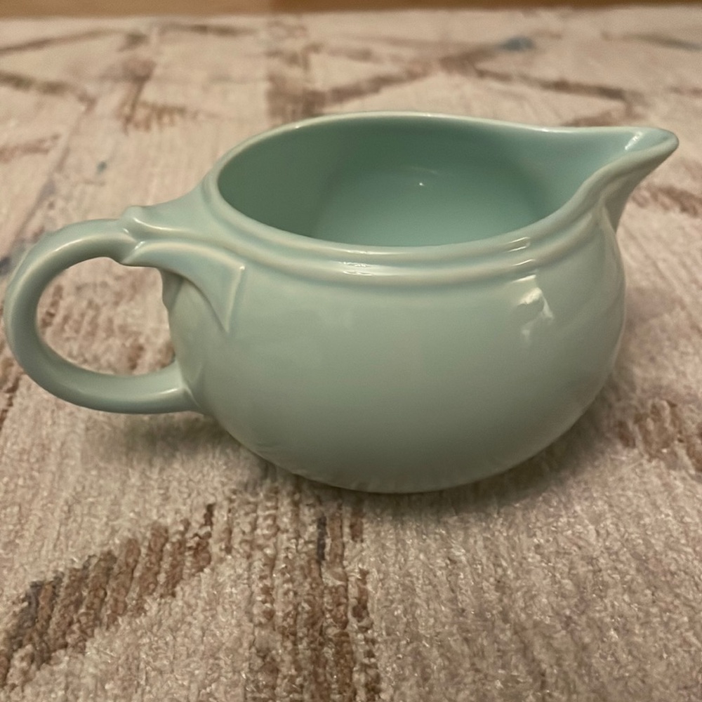 Lu Ray Mint green creamer